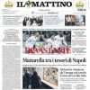 Il Napoli travolge 3-0 la Fiorentina al "Franchi", Il Mattino in prima pagina: "Devastanti"