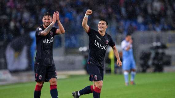 FOTO - Lazio-Bologna 3-3, gol ed emozioni per la salvezza rossoblù