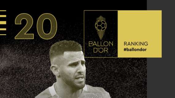 La top 30 del Pallone d'Oro - Mahrez 20° mentre al 21° ci sono Lautaro e Bruno Fernandes