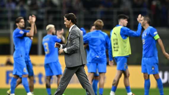 Italia, Mancini: "Se uno è bravo, può giocare anche a 16 anni. L'ho fatto io, può farlo Pafundi"
