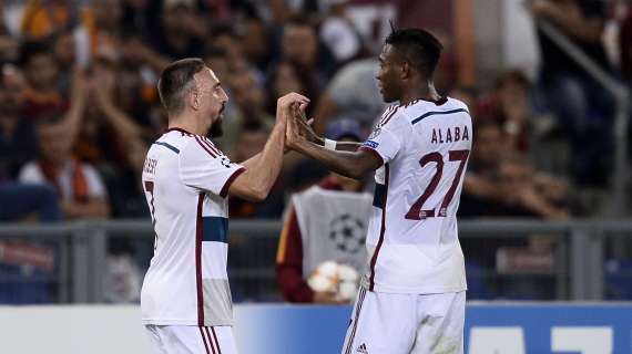 Alaba raggiunge Ribery nella storia del Bayern: è lo straniero con più presenze nel club