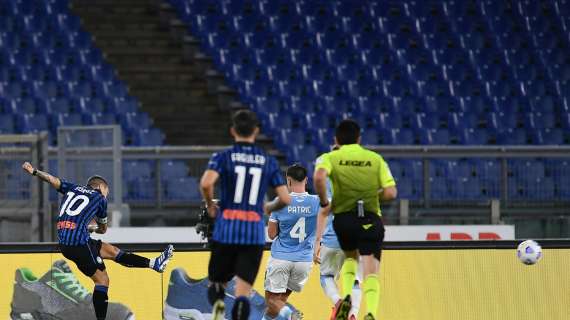 Lazio-Atalanta 1-4, il tabellino