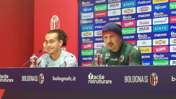 Bologna, Theate: "Tifosi importante per noi. Vogliamo ripagarli nella gara di domani con il Milan"