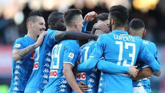 Coppa Italia, passa il turno anche il Napoli: 2-0 al Sassuolo