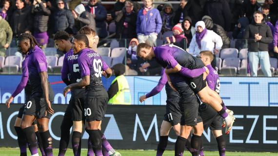 Serie A, la classifica aggiornata: la Fiorentina aggancia la Lazio al quinto posto