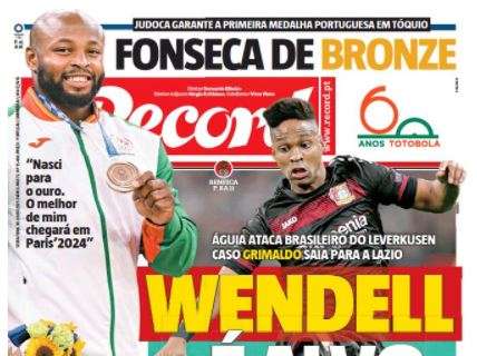 Le aperture portoghesi - Rui Costa per dare stabilità al Benfica. La Lazio su Grimaldo