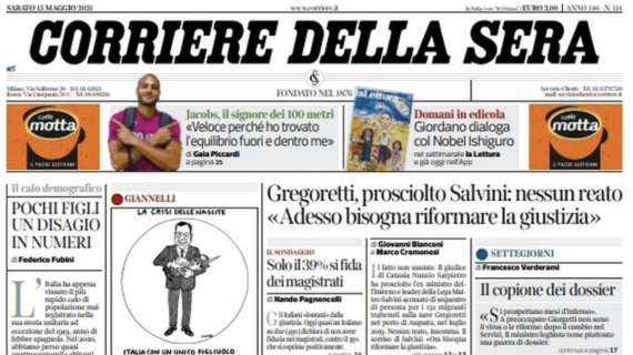 Corriere della Sera: "Rivincita Conte: l'ultimo colpo per affondare il regno nato grazie a lui"