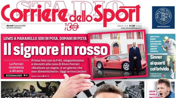 Corriere dello Sport in apertura sui bianconeri d'Europa: "Juventhiago"