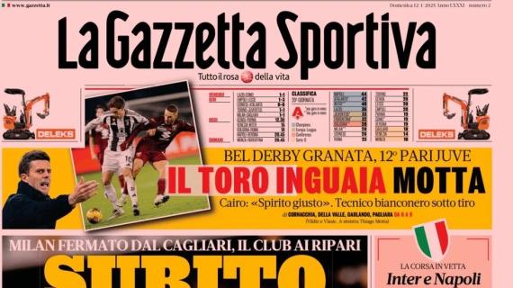 Quanti alti e bassi, il Milan corre ai ripari. La Gazzetta dello Sport: "Subito Rashford"