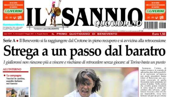 Il Sannio sul Benevento: "Strega ad un passo dal baratro"