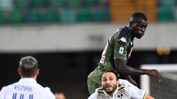 Koulibaly dopo la vittoria sul Verona: "La gioia della Coppa Italia non ci ha distratto"