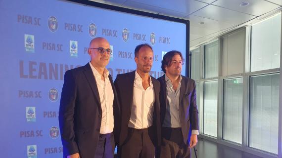 Pisa, Gilardino: "Qua ho trovato tanto entusiasmo. Stesse idee e stessi obiettivi"