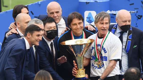 Inter, Marotta: "Scudetto merito di Conte. Straordinario, in un ambiente con tante difficoltà"