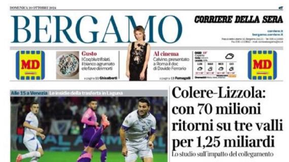 Corriere della Sera-Bergamo: "Atalanta, Kolasinac ha preso l’influenza. Ma Djimsiti ce la fa"