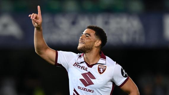 Il Torino la riapre contro la Lazio: Che Adams fa tre in campionato, è 1-2 al 67'