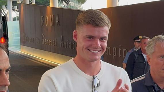 Ferguson, la gemma irlandese paragonata a Vieri è arrivata ed è già idolo dei tifosi della Roma