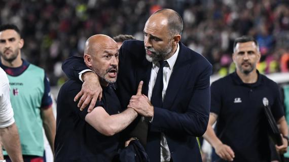 Pari e patta al Dall'Ara, Freuler risponde a Thuram: Bologna-Juve 1-1, bagarre Champions