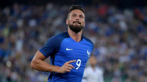Le pagelle della Francia - Griezmann costante, Giroud entra e segna