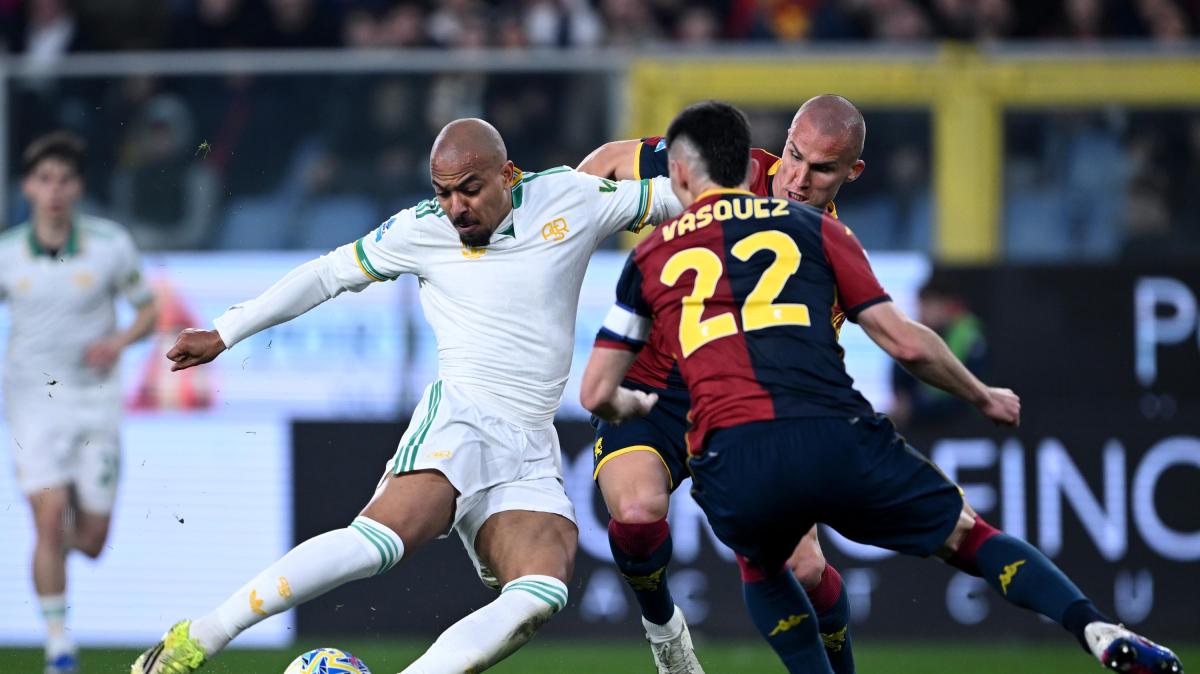 Meglio il Genoa rispetto alla Roma al "Ferraris": il punteggio non si sblocca, 0-0 all'intervallo