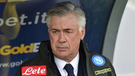 Domani Bologna-Napoli: i 19 convocati di Carlo Ancelotti