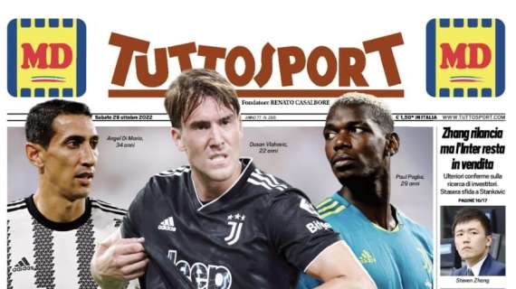 Tuttosport in apertura sugli infortuni Juve: "Non è solo sfortuna"