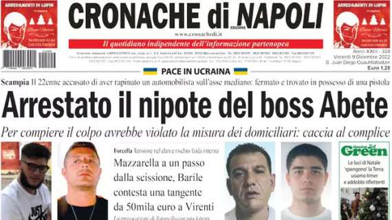 Cronache di Napoli e le nuove soluzioni per Spalletti: "Raspadori con Osimhen: si può"