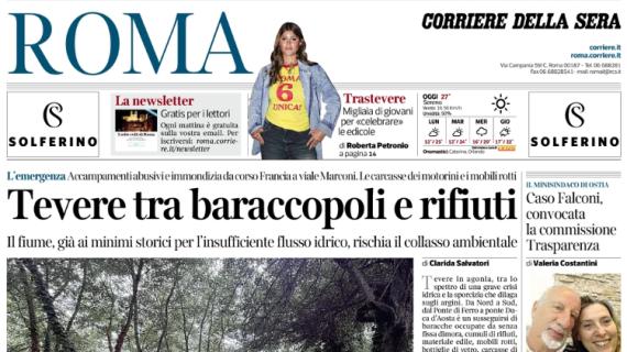 Corriere della Sera-Roma: "Giallorossi, calcia alla prima vittoria"