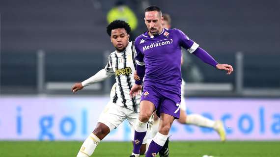 Fiorentina, sospiro di sollievo per Ribery: i controlli hanno escluso lesioni. Il report medico