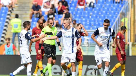 Chievo-Roma comincerà da un 4-4