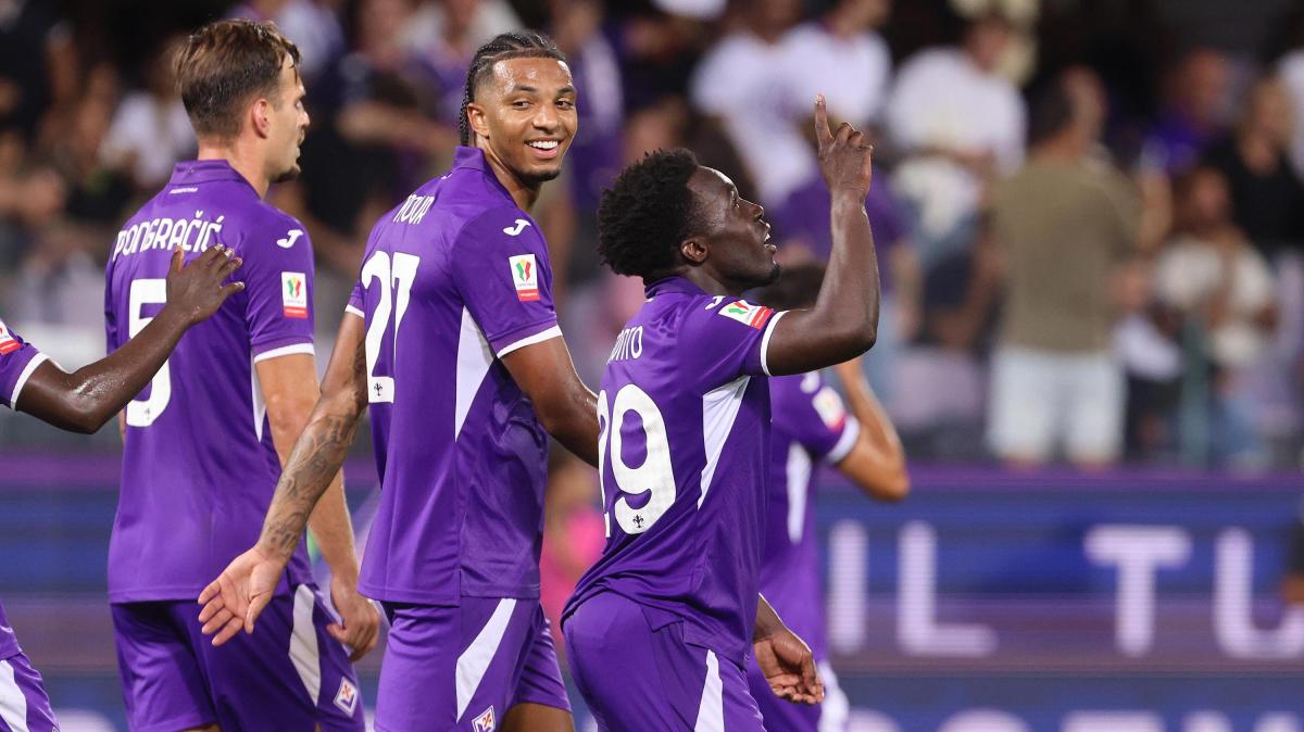 Pellegrino, Gnonto e Gonçalves: tris Fiorentina al Pisa e ottavi di Coppa Italia raggiunti