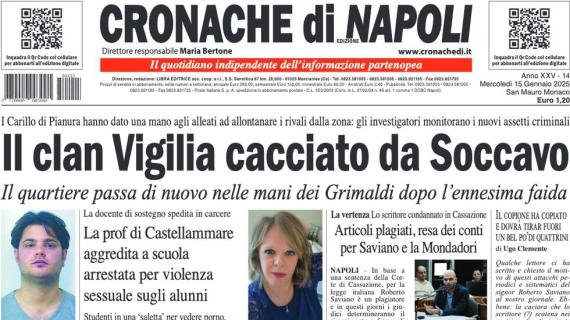 Cronache di Napoli: "Kvara al PSG, affare fatto: al Napoli 75 milioni, oggi l'addio"