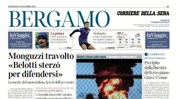 Il Corriere di Bergamo: "I maxi investimenti nel reparto d'attacco non (ancora) ripagati"