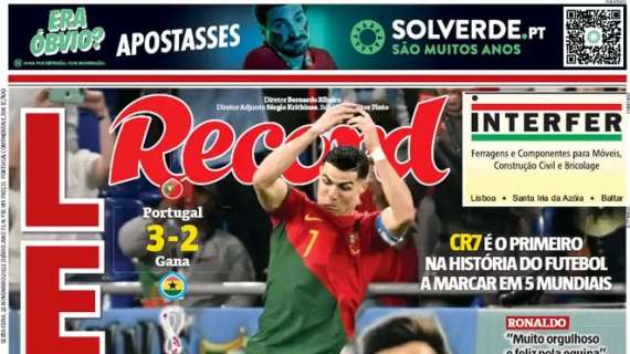 Le aperture portoghesi - Leggenda CR7: è il primo nella storia a segnare in 5 Mondiali
