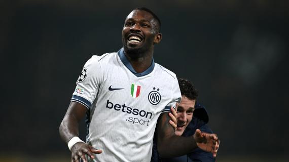 Inter, Thuram: "All'intervallo ci siamo detti che non dovevamo diventare pazzi"