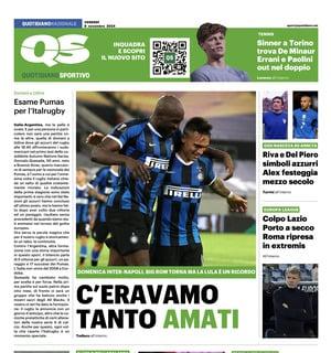 Lautaro e Lukaku avversari in Inter-Napoli, QS non dimentica: "C'eravamo tanto amati"