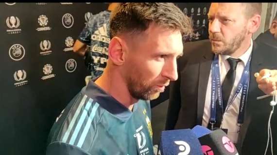 TMW - Italia-Argentina, Messi: "È stata una partita equilibrata... Per i primi 20 minuti"