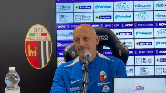 Ascoli, Di Carlo: "Abbiamo rispetto per la Ternana, ma paura di nessuno"