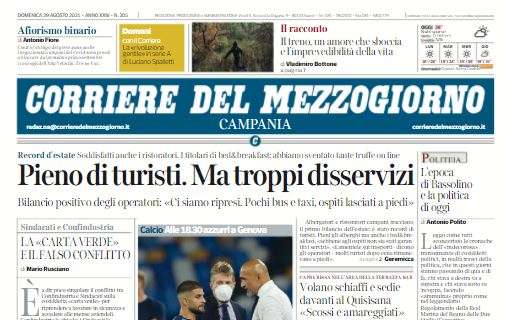 Napoli, Corriere del Mezzogiorno: "Spalletti coccola capitan Insigne"