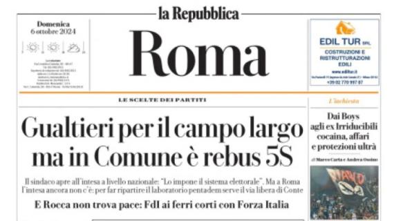 La Repubblica-Roma: "Juric: 'Monza-Roma è già una finale. Lazio, c'è l'Empoli"