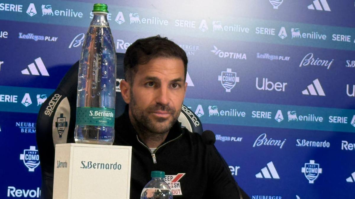 Como, Fabregas: "Siamo giovani. Champions? No, siamo umili"