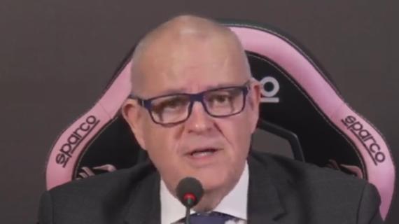 Palermo, Gardini: "Non siamo soddisfatti del rendimento ma l'obiettivo resta la Serie A"