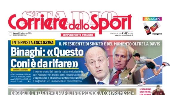 Le aperture dei quotidiani italiani e stranieri di oggi, venerdì 13 settembre