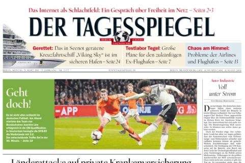 Rinascita Germania dopo il flop in Russia. Der Tagesspiegel: "Funziona!"