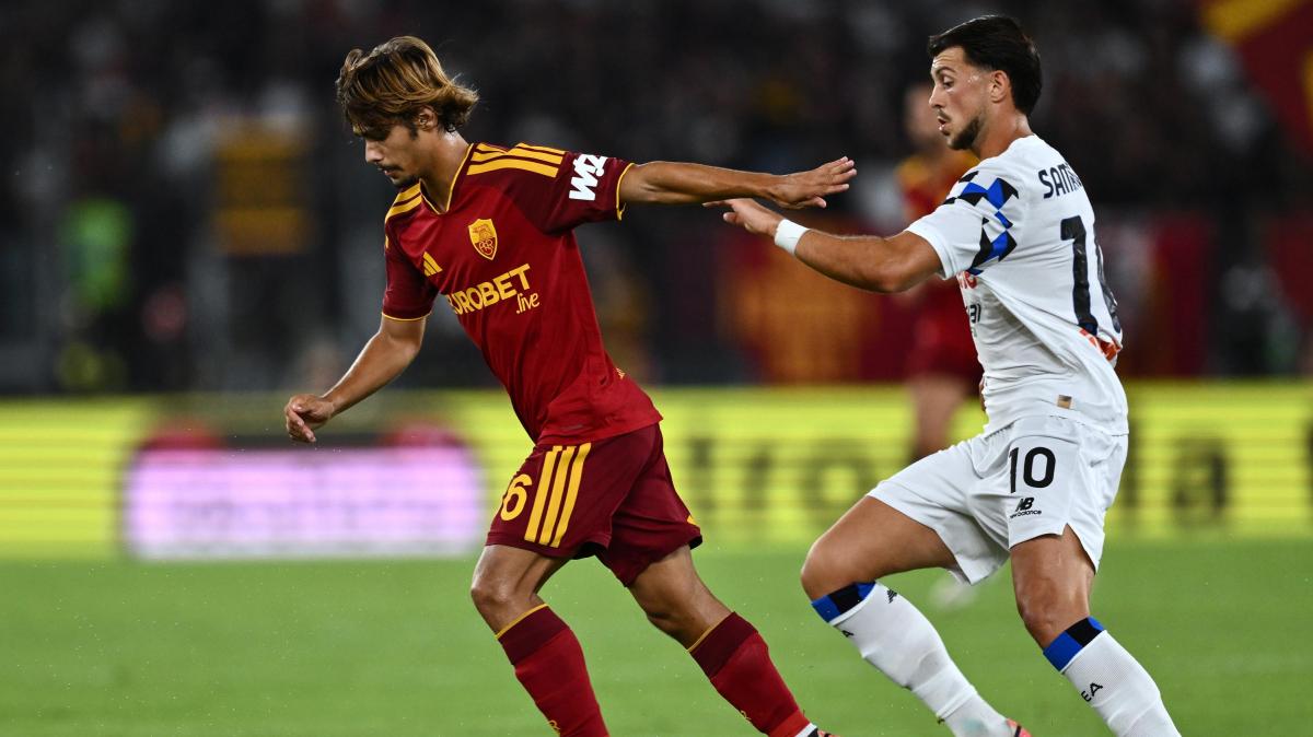 Roma-Atalanta ancora 0-0 e gran parte del merito è di Carnesecchi. Fine primo tempo