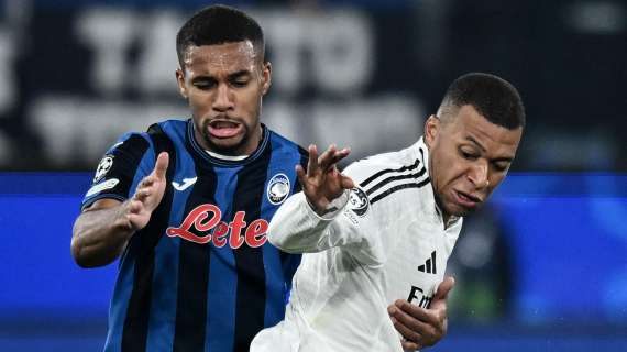 Atalanta-Real, prima il gol, poi l'infortunio: Mbappe sostituito dal 36' per un problema alla coscia