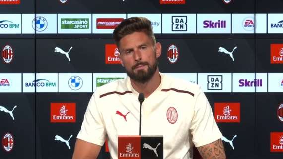 Milan, Giroud: "Qui per lasciare il segno: ho un obiettivo di gol in testa, ma non ve lo dico"