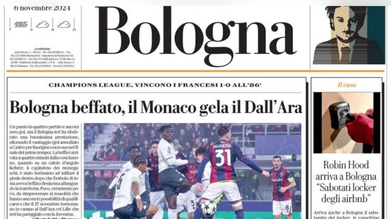 La Repubblica di Bologna mastica amaro: "Bologna beffato, il Monaco gela il Dall'Ara"