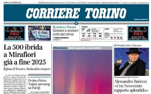 Corriere Torino: "Yildiz e Sanabria, Juventus e Tori ripensano la via del gol"