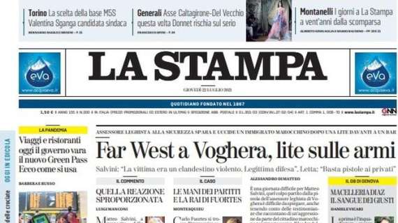 L'apertura de La Stampa sui portiere 'giganti' della Serie A: "Mani all'altezza"