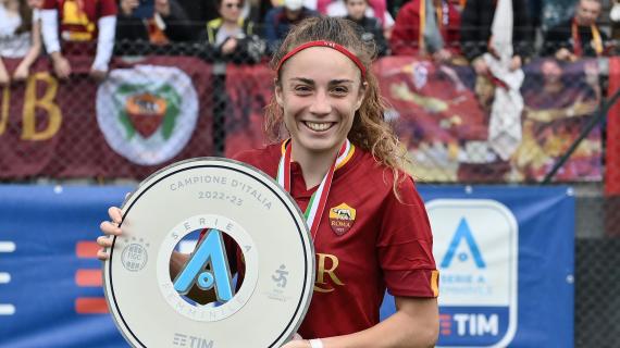 Roma femminile, Glionna dopo il rinnovo: "Un onore continuare a rappresentare questo club"